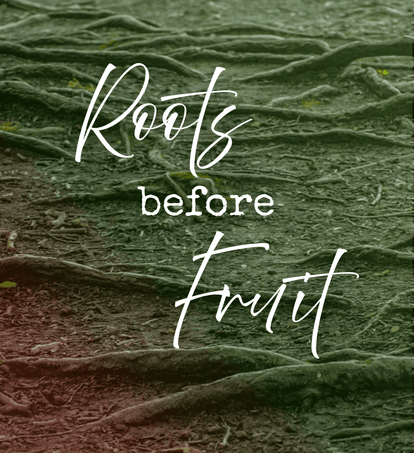 Roots Before Fruit